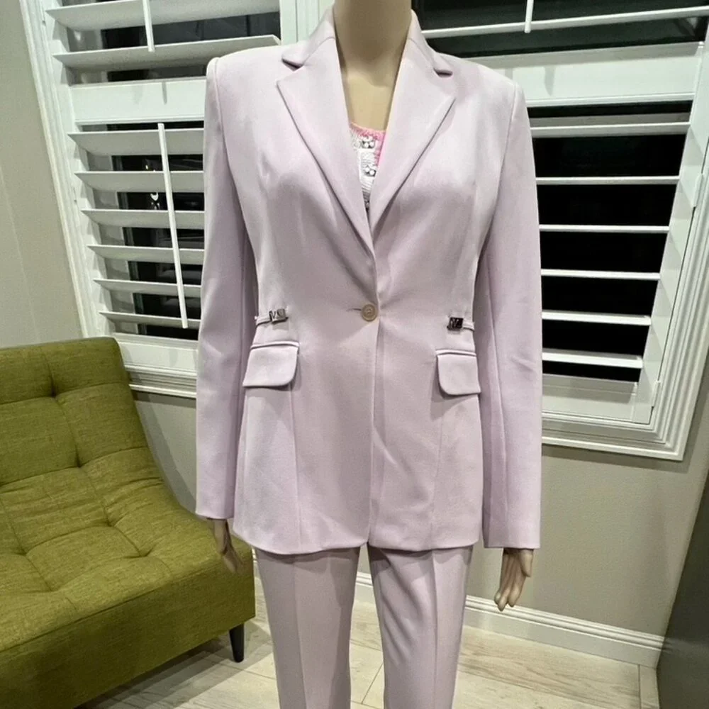 Vertigo Paris Lilac Pants Suite Size: X Small - Picture 2 of 16